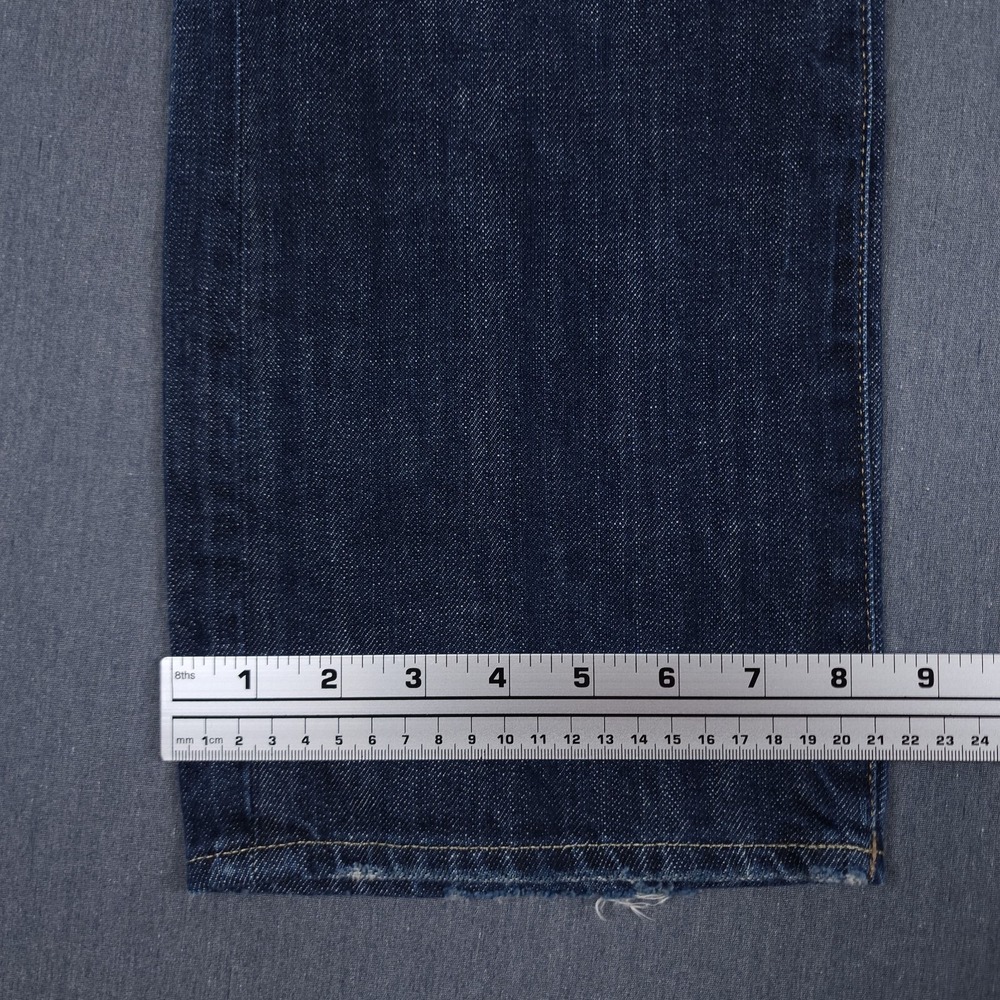 Ralph Lauren Denim Supply Jeans Men 34x30 (Fits 35x30) Distressed Straight Denim - Picture 8 of 14